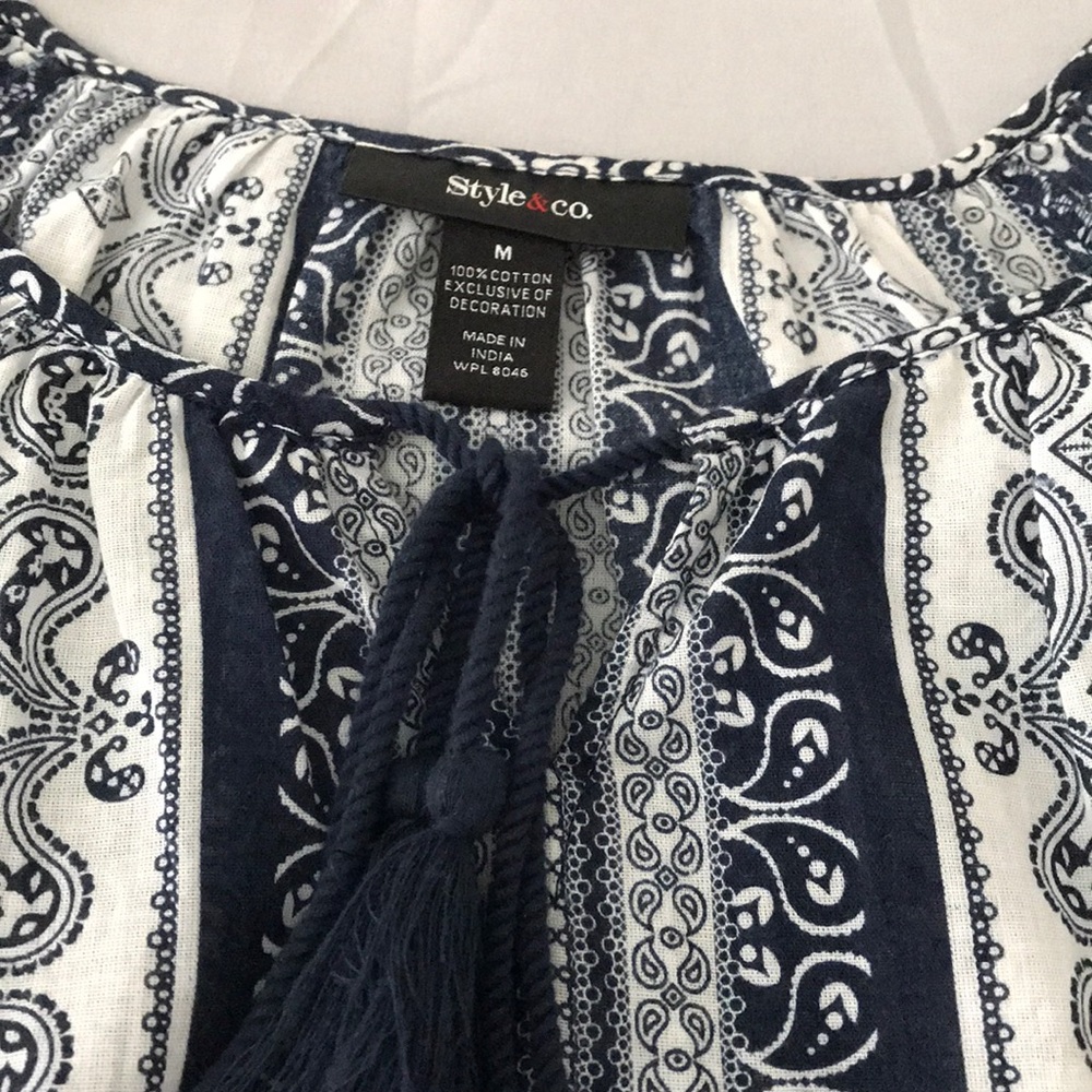 Style & Co tunic style blouse